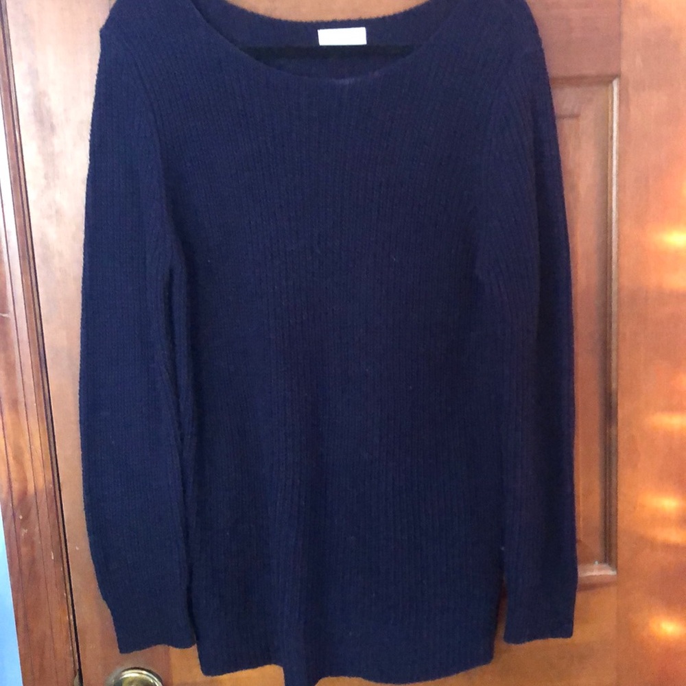 Navy oversized sweater